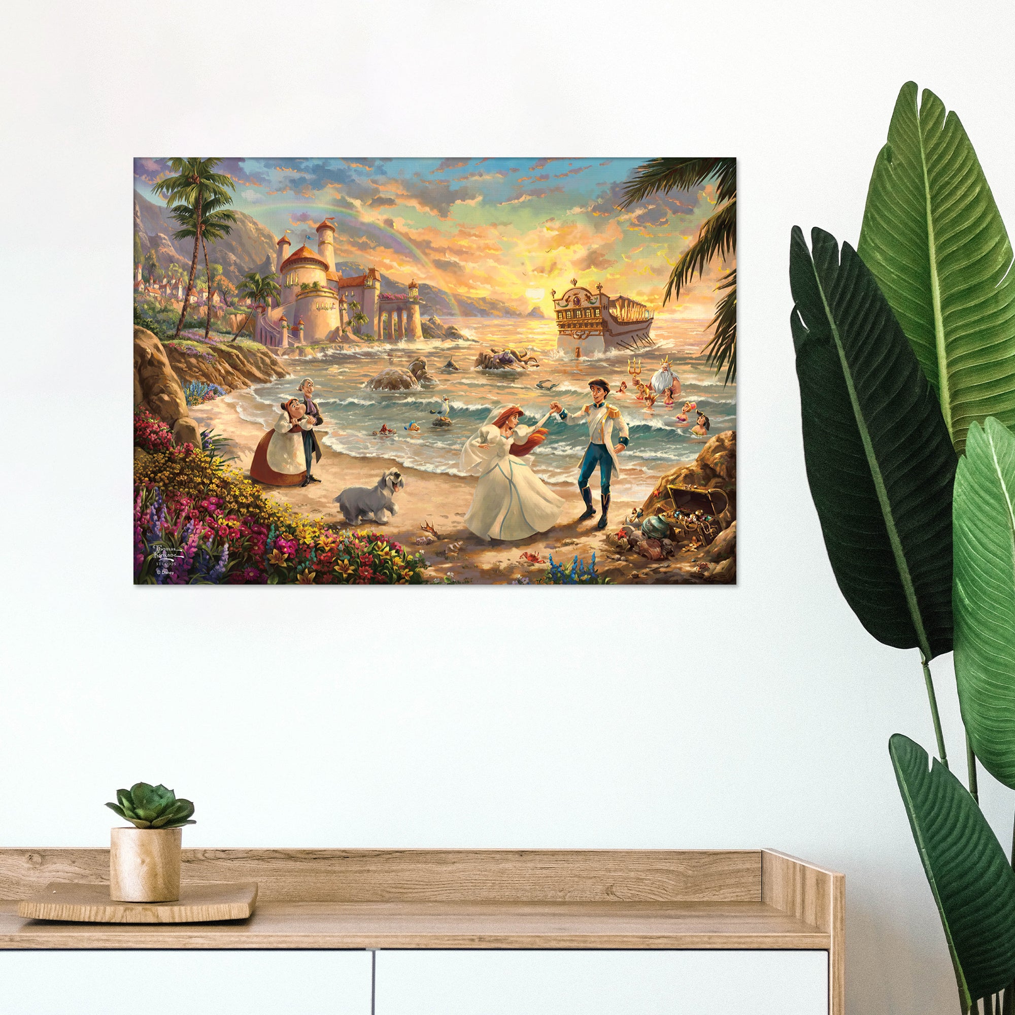 Disney (The Little Mermaid Celebration of Love) MightyPrint™ Wall Art MP24170869